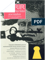 Wallerstein. Abrir Las Ciencias Sociales..pdf