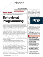 Behavioral Programming