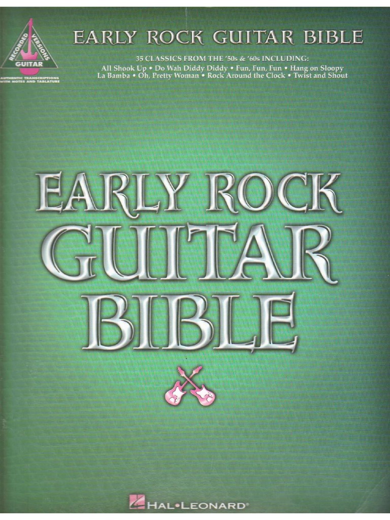 Guitar Bible Early Rock TABS
