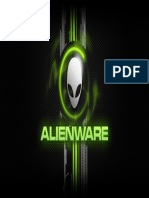 Green Alienware - Desktop Background
