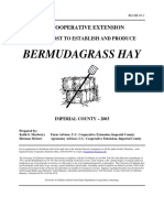 Bermudagrass Hay: U.C. Cooperative Extension