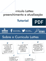 Tutorial CV Lattes - 2018