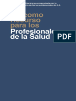 AA Como Recurso Para Los Profesionales de La Salud