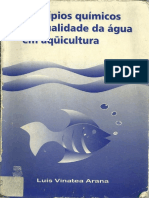 Princípios Químicos Da Qualidade Da Água Em Aquicultura - Vinatea