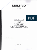 Desenho Arquitetônico: Forma de Expressão e Sistemas de Projeção