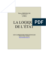 Logique de Etat