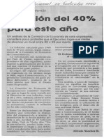 Estima Consecomercio inflacion del 40% este año - El Universal 08.09.1990