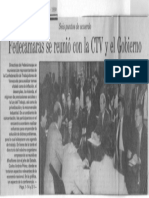 Fedecamaras Se Reunio Con La CTV y El Gobierno - Seis Puntos de Acuerdo - El Universal 14.06.1990