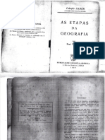 As Etapas Da Geografia - René CLOZIER - Compressed PDF
