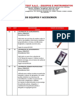 Catalogo de Equipos y Accesorios Perutest S.A.C.