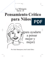 pensamiento critico para niños