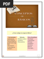 Conceptos Básicos de Exégesis