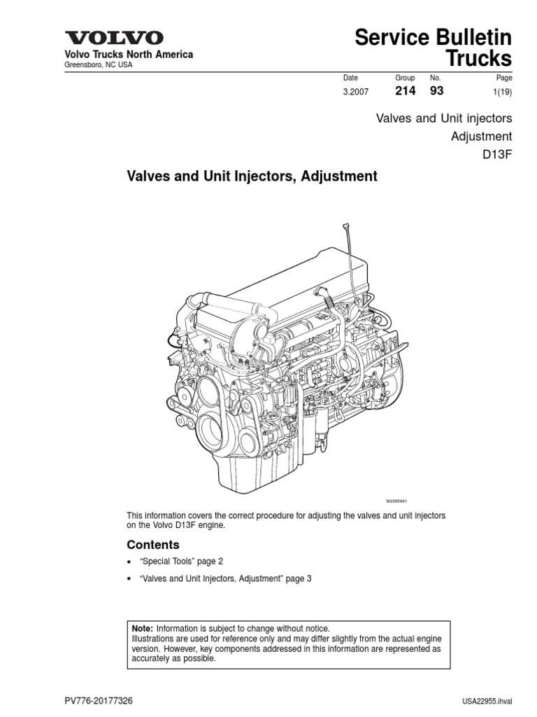 Valves and Unit Injectors Adjustment | PDF | Fuel Injection | Propulsion