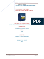 Informe de Control de Calidad (Prueba Del Dole Cierre)