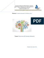 Estructura Del Sistema Educativo en América Latina