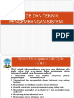 Session II - Metode Dan Teknik Pengembangan Sistem