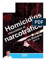 Homicidios vinculados al narcotráfico en Rosario