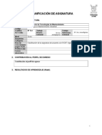 Planificación de Asignatura - Laboratorio de Tecnologías de Mantenimiento - Rev01