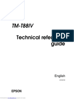 Epson TM-T88iv Tech Ref Man