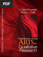 Handbook of The Arts in Qualitative Research Perspectives Methodologies Examples and Issues