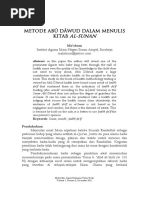 METODE ABÛ DÂWUD