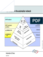 The fieldbus in automation networks