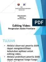 Editing Video Premiere
