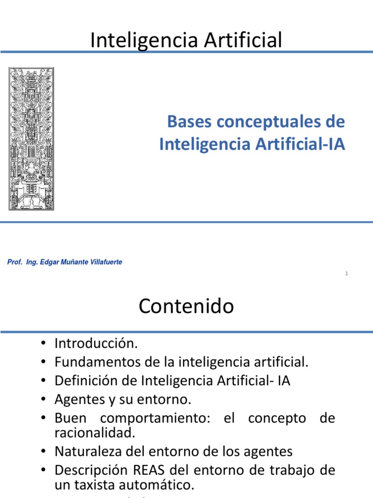 1 Agentes | PDF | Inteligencia artificial | Inteligencia (IA) y semántica