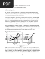 Unit V Aggregate Supply and The Role of Money