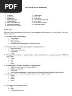 Second Week Social Welfare Policies and Programs