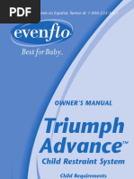 Download Evenflo Triumph Advance Carseat Installation Manual by Tom SN41334165 doc pdf
