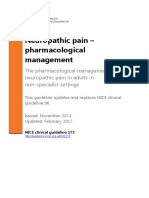 Neuropathic Pain Pharmacological Management Full Guideline 191621341
