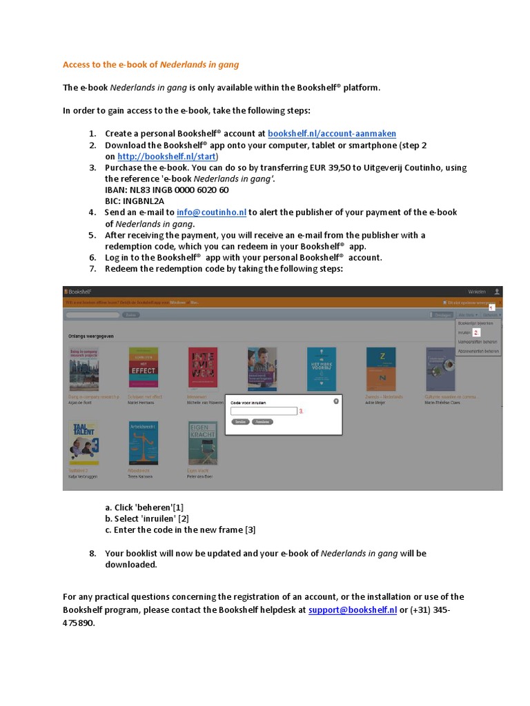 Bookshelf Nl/accountAanmaken Access To The Ebook of Nederlands in Gang PDF