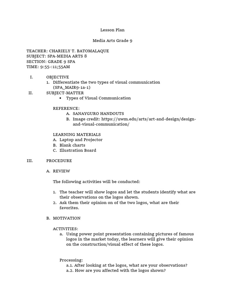 Types of Visual Communication | PDF | Logos | Communication