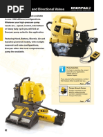 thumbnail image 2 of Enerpac P2282 Two-Speed Hydraulic Hand Pump – 40,000 PSI (2800 BAR) – New 2 of 6