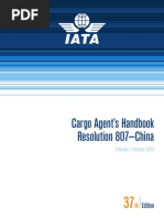 IATA - IATA Cargo Introductory Course | PDF | Cargo | Transport
