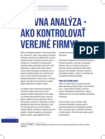 Ako Kontrolovat Verejne Firmy - Pravna Analyza - TIS