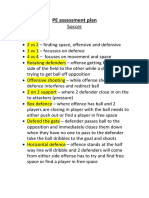 Pe Assessment Plan