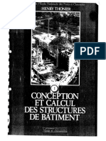 66033014 Conception Et Calcul Des Structures de Batiment Tome 1 ENPC Thonier