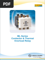 L T Thermal Overlod Relays ML