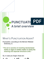 Punctuation PDF