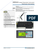 Technical Information: Impact Flowmeter Instrument