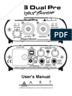 USB Dual Pre: User's Manual