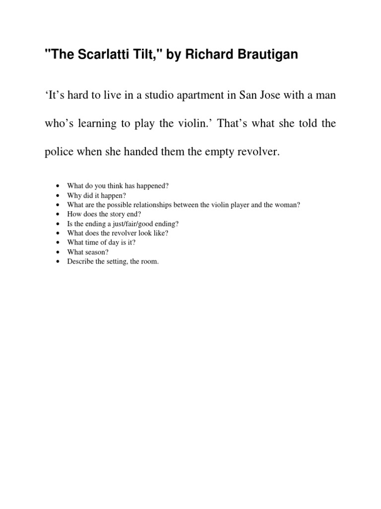 Scarlatti tilt meaning picture