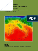 La Radiazione Solare Globale Al Suolo in Italia