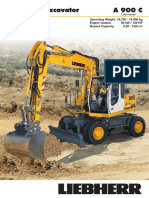 Wheeled Excavator Specs and Features