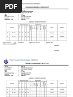 Shackle Inspection Check List: Pt. Biro Klasifikasi Indonesia (Persero)