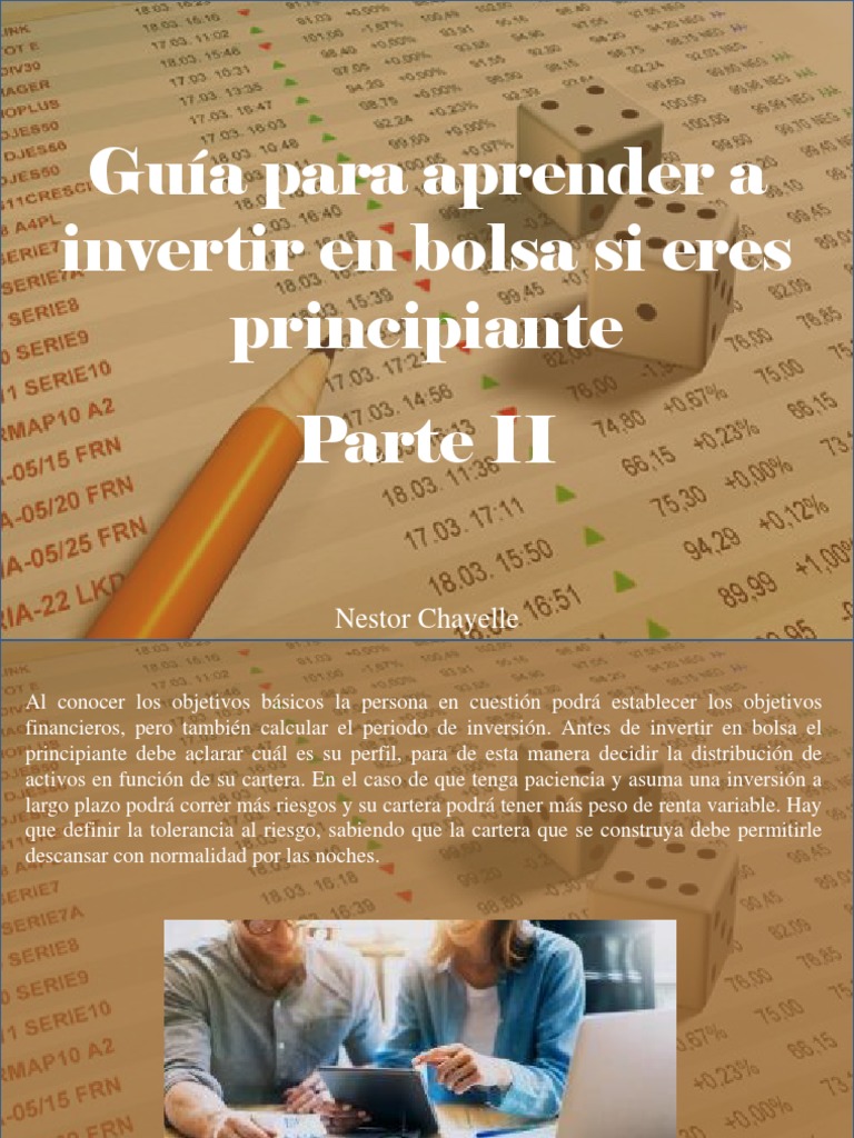 Nestor Chayelle - Guía para Aprender A Invertir en Bolsa Si Eres ...