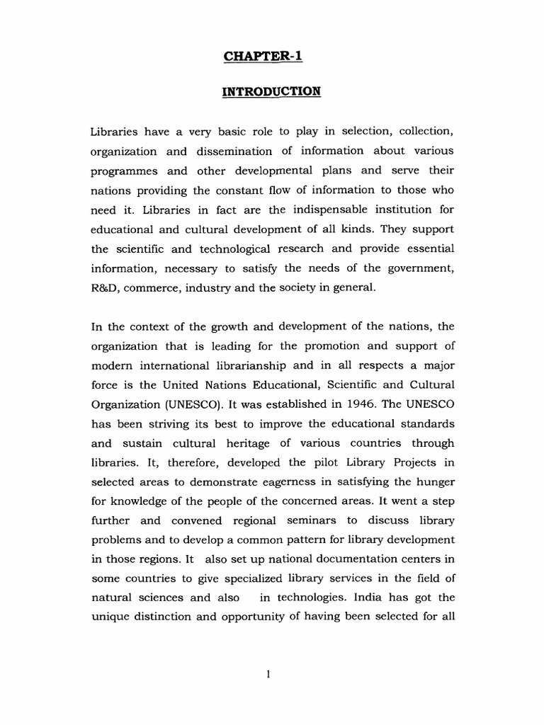 UNESCO's Role in Indian Library Development | PDF | Library Science ...