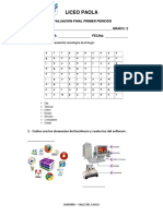 Evaluaciones Grado 2 Tec